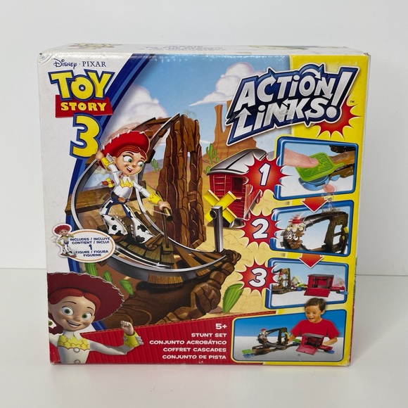 Disney Pixar Toy Story 3 Action Links Jessie to the Rescue - Picture 1 of 15